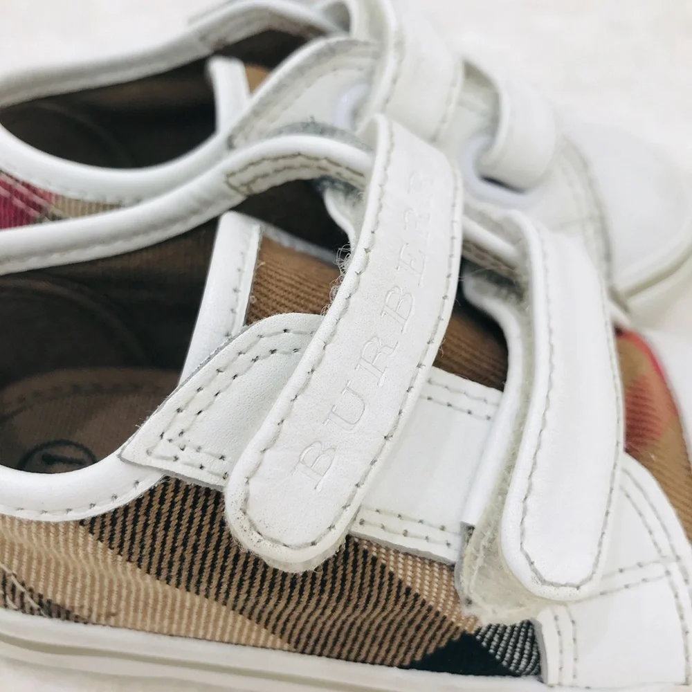 BURBERRY Nova Check Sneakers Plaid - Picture 5 of 11